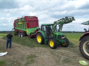 John Deere 6330 & Strautmann Super Vitesse CFS 3101 DO