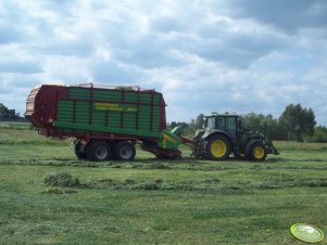 John Deere 6330 & Strautmann Super Vitesse CFS 3101 DO