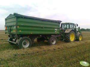 John Deere 6330 + Wielton 10t