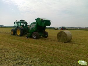 John Deere 6330P + McHale F5400c