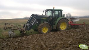 John Deere 6330P & Unia Ibis & Talerzówka