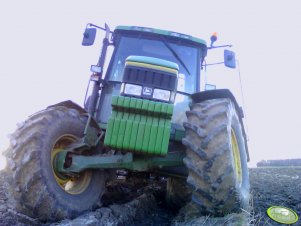 John Deere 6400 + Expom Lech 2,8m