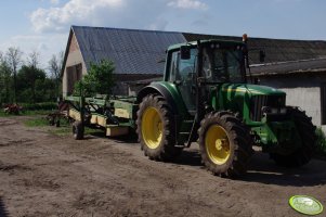 John Deere 6420 i Krone AMT 5000