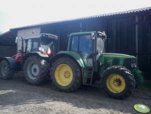 John Deere 6420 i Same Silver 130