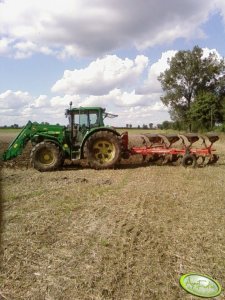 John Deere 6420 S + Kuhn