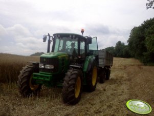 John Deere 6430 + Autosan D-55