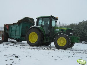 John Deere 6430 + brochard dragon