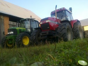 John Deere 6430 & Case 5140 Pro