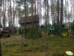 John Deere 6430 i Ursus 1014