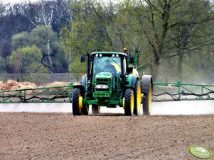 John Deere 6430 + John Deere 732 