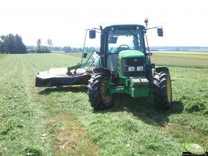 John Deere 6430 + Kosiarka 324