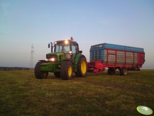 John Deere 6430 + Mengele LAW 360 super quadro