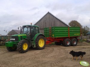 John Deere 6430 P + Pronar T683