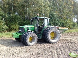 John Deere 6430 P + rozsiewacz Amazone