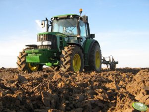 John Deere 6430 + pług 4x45