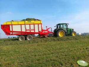 John Deere 6430 & Pottinger Faro 4000