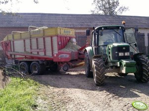 John Deere 6430 & pottinger faro 4000 