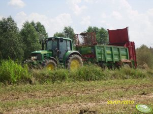 John Deere 6430 Premium i Pronar Heros 162/1