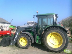 John Deere 6430 + Quicke Q45