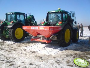 John Deere 6430 & Rauch Axis 30.1