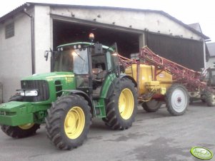 John Deere 6430 + Tad-Len 2500 l