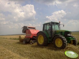 John Deere 6430 + Vicon RF 121