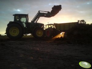 John Deere 6520 & Fendt 818 Vario TMS