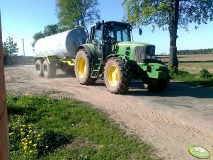 John Deere 6530 Comfort + Pomot Chojna 14 000l