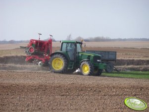 John Deere 6530 + Unia Ares + Poznaniak 