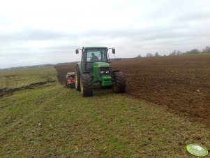 John Deere 6600 + Agro-Masz + Fiona