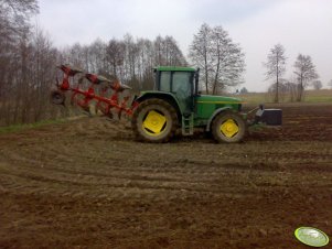 John Deere 6600 + Kuhn (2+1) i balast