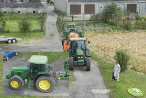 John Deere 6610 + Amazone 