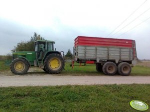 John Deere 6610 + Pottinger 