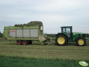 John Deere 6620 + Claas Sprint 445S