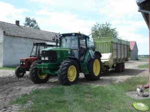 John Deere 6620 + Claas Sprint 445S