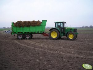 John Deere 6620 + Forschritt T088