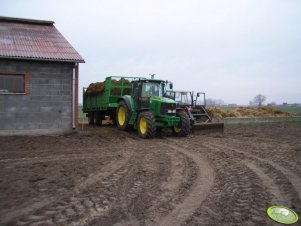 John Deere 6620 + Forschritt T088