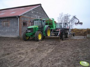 John Deere 6620 + Forschritt T088