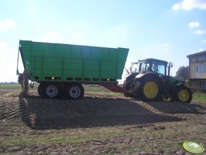 John Deere 6620 + Fortschritt T088
