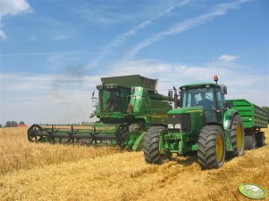 John Deere 6620 + HL8011 & WTS 9680