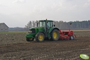 John Deere 6620 + Kongskilde 