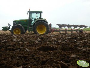 John Deere 6620 + Kverneland ES95