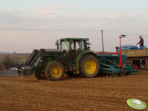 John Deere 6620 + Sulky Tramline CX