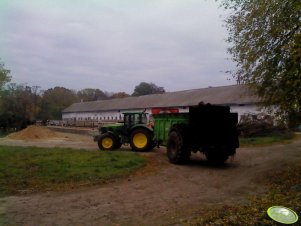 John Deere 6620 & Unia Apollo 14