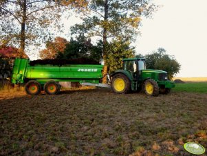 John Deere 6620SE + Joskin Ferti-Cap 12BU