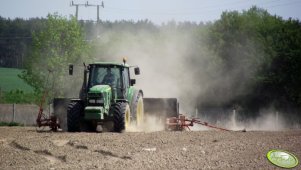 John Deere 6630 & Becker Areomat 