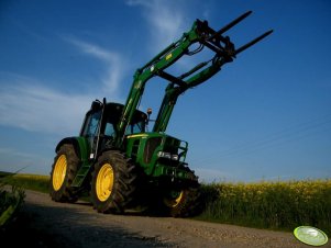 John Deere 6630 + JD 663