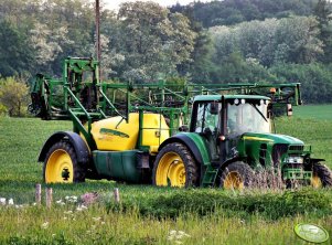 John Deere 6630 + John Deere 732 