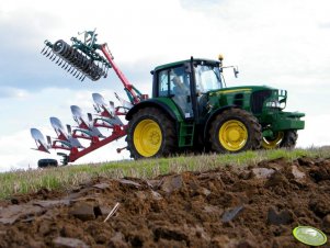 John Deere 6630 & Kverneland EM 100 + packomat S