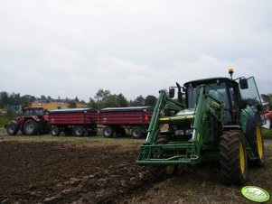 John Deere 6630 & Kverneland EM100 + packomat S & Case cvx 150 & 2x Wielton 10T